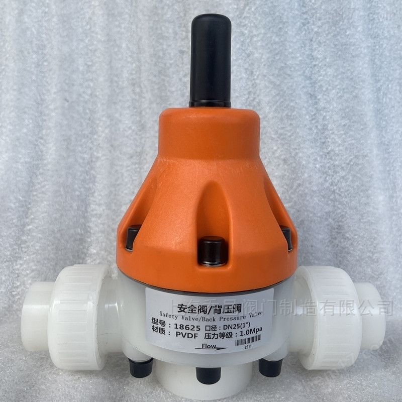 18625安全阀/背压阀PVDF 18625-F安全阀/背压阀法兰式